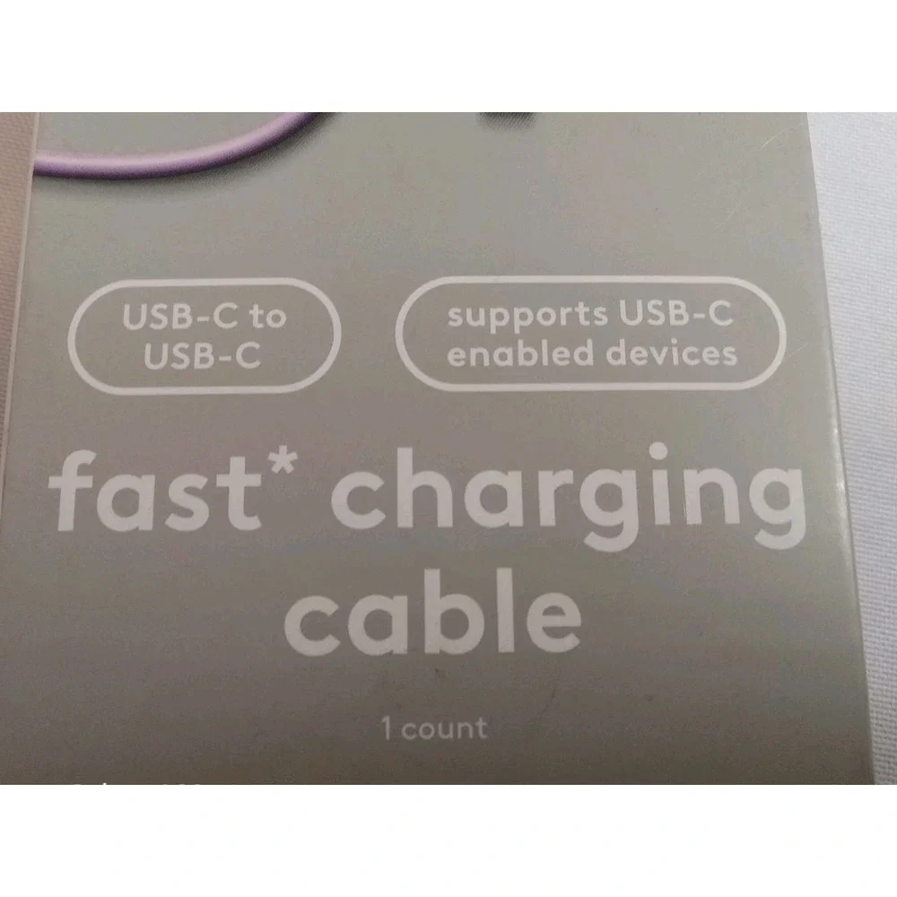 Heyday 3ft USB-C to USB-C Cable – Fast and Durable Charging